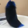 Pingente Grande de Cauda de Pelo de Raposa Real, Charme de Bolsa de Pelúcia, Acessório Personalizado, Pingente de Chaveiro, Fornecimento Direto da Fábrica