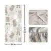Suministro Exclusivo Transfronterizo de Temu Amazon Shein de Funda Decorativa de Puerta de Habitación Elástica de una Pieza, Cubierta de Puerta con Temática de Animales Fácil de Instalar