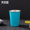 Taza de Cerveza de Acero Inoxidable 304 Transfronteriza, Vaso para Enjuague Bucal de Alta Calidad, Copa de Vino Pequeña Simple de una Sola Capa con Borde Enrollado para Acampar al Aire Libre
