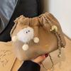 Bolsos de Diseño de Nicho para Mujer 2026 Nueva Moda Versátil Bolso Cruzado de Hombro con Cadena con un Toque de Lujo, Bolso Nube Plegado