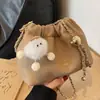 Bolso de diseño de nicho para mujer, nuevo bolso de hombro con cadena a juego, bolso de nube plisado de alta calidad, 2023