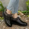 Zapatos Casuales de Algodón Cálidos, Planos, Antideslizantes, Suela Suave, con Cremallera Lateral para Mujer, Nueva Moda Otoño e Invierno 2025, Zapatos de Algodón Versátiles para Mujer