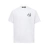 Adesivo com Slogan e Logo de Letras Cole Buxton Camiseta Solta de Manga Curta Bordada CB Masculina Casal Tendência Camiseta Básica Masculina