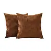 Funda de Cojín de Terciopelo para Almohada Lumbar Transfronteriza Amazon Textura Diseño Rayado para Coche Sofá Sala de Estar Dormitorio