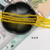 Contas de roda de cristal Xingtai transfronteiriças, acessórios de joias faça você mesmo, contas recortadas em vidro, fivela de cabeça, acessórios de roupas, contas planas de cristal