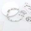 Pulseira de Laço Diamantada com Miçangas Versátil de Alta Qualidade Moda Feita à Mão Joia Simples Presente de Aniversário Feriado