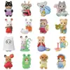 60 Peças de Adesivos de Desenho Animado Fofos e Criativos da Senbeier para Decorar Capas de Celular, Copos de Água, Mesas, Adesivos à Prova d'Água e Cadernos