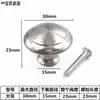 Agujero Redondo Forma de Champiñón Agujero Único Tirador Tirador para Muebles Tirador para Cajón Tirador de Acero Inoxidable Tirador para Puerta de Gabinete Tirador 906