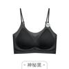 [Sensação de Pele de Gelo Nua] Sem Costura, Costas Bonitas, Confortável, Respirável, Sutiã Push-Up com Bojo Não Vazio, Lingerie Ultrafina de Verão para Mulheres