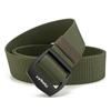 Hebilla Japonesa de 38mm Cinturón Elástico de Nylon para Hombre Cinturón Casual Simple para Jeans con LOGO Láser