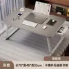 Mesa Pequena na Cama, Mesa de Escritório Dobrável, Mesa para Computador, Mesa de Estudo para Dormitório, Mesa de Escrita, Mesa Simples, Placa de Mesa Pequena