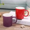 Taza de Cerámica Dehua Tubo Recto Simple Set de Tazas para Enjuague Bucal ogo Taza de Regalo Publicitario Oferta Internacional de Tazas