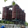 Lâmina ranhurada BLL-1200 calha de fibra de vidro para separação e enriquecimento pesado de minério de ferro-titânio em Panzhihua, Sichuan