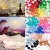 Cuentas Redondas de Colores Accesorios para Joyería DIY Cuentas Sueltas Hechas a Mano Arcoíris Color Completo Crema 10mm Accesorios para Pulseras Collares Cuentas