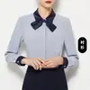 Traje Profesional Personalizado Estilo Azafata para Mujer, Camisa de Manga Corta de Color Contrastante, Chaleco, Falda, Recepción de Belleza Médica, Uniforme de Azafata de Aviación