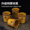 Taza de Agua de Plástico Grueso Resistente a Altas Temperaturas Taza Térmica de Melamina Taza de Agua para Restaurante de Té Taza de Té Anticaída Taza Comercial