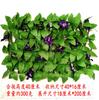 Valla Simulada, Hojas Artificiales, Plantas Verdes, Plantas de Decoración de Patio, Flores Falsas de Plástico, Valla de Madera Telescópica, Barandillas para Pared de Jardín