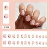 Uñas Portátiles Estilo Pequeña Fragancia de Lujo Ligero, Pegatinas de Uñas Postizas de Gama Alta, Uñas Removibles, Manicura de Temperamento, Uñas Portátiles al por Mayor