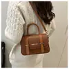 Bolsos Populares de Este Año 2025 Nueva Moda Diseño de Nicho Bolso Cruzado Estilo Coreano Simple Bolso Cuadrado Pequeño de Un Solo Hombro