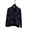 Sudadera Versátil de Cuello Redondo y Manga Larga para Primavera y Otoño, Marca Nueva de Moda, Tie-Dye Desgastado, Moda Masculina, Top Personalizado con Bordado de Letras