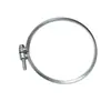 Abrazadera de Tubo Conector Rápido Abrazadera de Tubo Galvanizada Abrazadera de Tubo de Acero Inoxidable Abrazadera de Brida