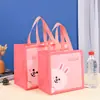 Tienda de Ropa Infantil Bolsas No Tejidas Personalizadas de Alta Gama, Bolsas Tote, Bolsas de Compra Ecológicas, Bolsas Duraderas para Ropa