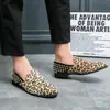 Zapatos Casuales de Cuero de Moda para Hombre, Mocasines Transpirables de Moda Juvenil, Mocasines Versátiles de Suela Blanda Estilo Británico para Hombre