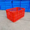 Caja para empanadas de verduras con asa de hierro, cesta de almacenamiento, caja de distribución de frutas y verduras, cesta de plástico para verduras