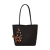 Bolso de mano tejido con patrón transfronterizo para mujer 2026 nuevo estilo de verano texturizado versátil para el trabajo bandolera tipo cubo set