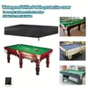 Capa de mesa de bilhar em tecido Oxford, capa de mesa de snooker, à prova d'água, à prova de sol, à prova de poeira, capa protetora de mesa dobrável