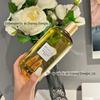 Garrafa de 500ml de Grande Capacidade Rose Pure Lew Tônico Essencial Removedor de Maquiagem Frasco de Maquiagem Tampa Dourada de Rosca com Tampa Interna
