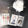 Etiquetas Colgantes Universales para Ropa de Mujer en Stock, Bolsas Opp para Ropa de Mujer, Etiquetas Colgantes Impresas para Marca de Belleza, Etiquetas Colgantes de Etiqueta, Mayoreo