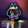 Plato de Frutas con Luz LED Bar KTV Acero Inoxidable Forma de Huevo Doble Capa Cuatro Compartimentos Seis Compartimentos Bandeja de Frutas y Snacks