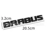 Adecuado para Mercedes-Benz Brabus Brabus Letra Logo de Coche Cuerpo Maletero Trasero Etiqueta Letra Pegatina de Coche Etiqueta Pegatina de Coche
