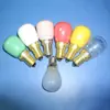 Fabricantes vendem lâmpada decorativa colorida C7 para interior e exterior Lâmpada indicadora miniatura