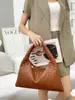 Bolso Tote Tejido a Mano de B Amazon de Gran Capacidad para el Trabajo Bolso de Axila de Hombro Único Bolso de Mano Simple de Moda para Mujer