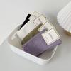Calcetines Apilables para Mujer Primavera y Otoño Nuevos Ins Color Morandi Calcetines de Algodón de Longitud Media Estilo Coreano Moda Lindos Calcetines con Borde de Oreja Estilo Japonés