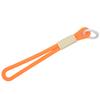 Cordón para teléfono móvil anudado a juego de colores, cordón corto creativo de silicona, llavero para funda de teléfono móvil, bandolera removible anti-pérdida, color sólido