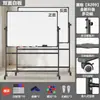 Pizarra Blanca Fan Zhixing Pizarra para Escribir Soporte Móvil Colgante Pizarra Negra Enseñanza en Casa Pizarra Blanca Magnética de Doble Cara Borrable Elevable