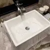 Alfombrilla desechable anti-suciedad para viaje para lavabo de hotel, lavamanos, herramienta de lavandería, lavabo portátil, con capacidad de carga