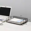 Estantería de Escritorio Soporte para Libros de Escritorio Caja Organizadora de Almacenamiento Multicapa Gran Capacidad Alta Apariencia Estante para Archivos