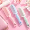 Peine de Dibujos Animados Lindo Conejo Peine de Peluquería Estilo Coreano Peine de Plástico Antiestático para Adultos y Niños para Rizar y Alisar el Cabello