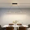 Lámpara de Comedor Araña Moderna Minimalista Nórdica Creativa Diseñador Luz de Tira Larga con Focos Mesa de Comedor Barra de Bar Lámpara de Comedor