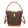 2026 Bolso Cubo Estilo Vintage Nuevo con Textura de Alta Calidad, Gran Capacidad, Bolso de Mano Casual, Bolso para el Trabajo de Hombro y Cruzado