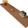 Tapete para Mesa de Aparador Maillard Impermeável e à Prova de Óleo Tapete Protetor para Bancada de TV Armário de Sapatos de Luxo Leve Tapete Anti-Sujeira