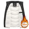 Chaleco de Terciopelo Grueso de Invierno de Talla Grande Transfronterizo Chaleco de Algodón Chaleco Cálido de Cachemira para Hombre Chaleco sin Mangas de Cuello Alto