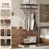 Arara de metal estilo japonês com 60cm de profundidade para instalação, guarda-roupa aberto autoportante, closet, prateleira montada, rack de armazenamento para guarda-roupa