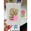 Flores reales flores prensadas tarjetas de felicitación de flores prensadas con tema de bosque, tarjetas de votos, tarjetas, regalos florales, marcapáginas, tarjetas de presentación, tarjetas de invitación y artículos decorativos
