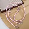 Anel de Dedo com Pingente de Cruz de Diamante e Contas Artesanal da Moda Corrente Transversal Nicho Ins Borboleta Oca Alça de Telefone Anti-Queda para Mulheres