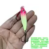 Wanya Shore Casting Equipamento de Pesca Slow Jigging Isca de Pesca Anzol de Pesca Equipamento de Pesca Isca Jigging Isca Metálica Chumbo Isca de Pesca para Peixe Mandarim e Cavala